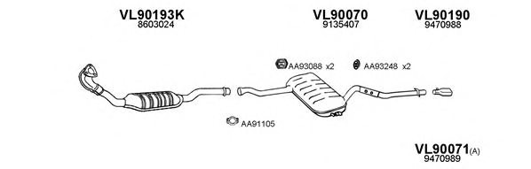 VENEPORTE 900047 Exhaust System